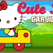 Cute Kitty Car Jigsaw image